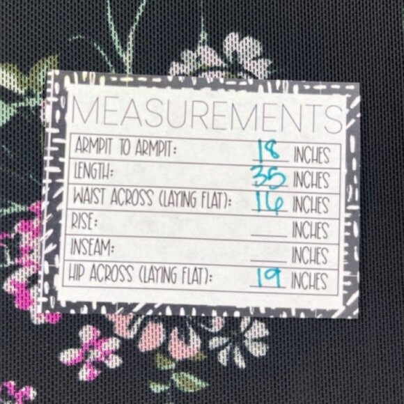 BONGO | Black Floral Mini Shirt Dress Short Sleeve Purple Flowers | Size L - Picture 8 of 9